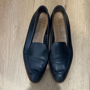 Everlane Women's Black Pointed Toe Loafers size 7.5